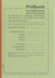 Prüfbuch für Lkw
