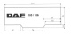 Fahrer-Matratze Basic DAF