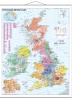 Postleitzahlenkarte Großbritannien